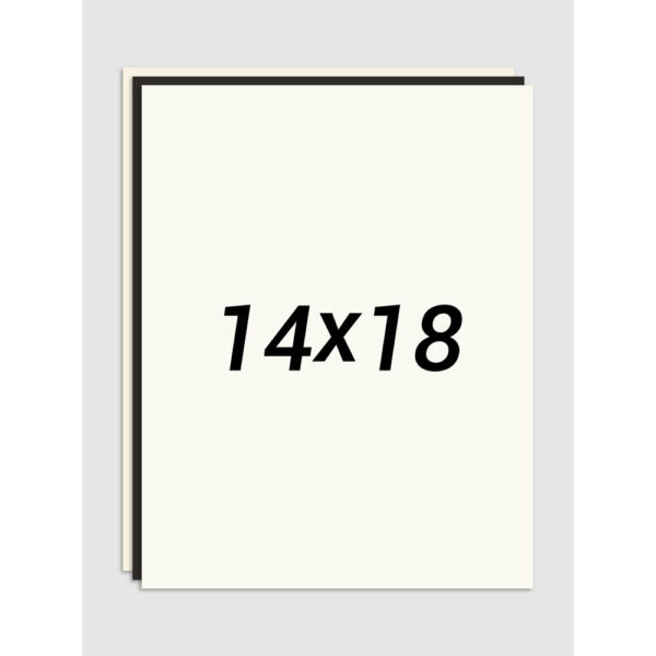 14x18 4-Ply Acid Free Matboard Backing