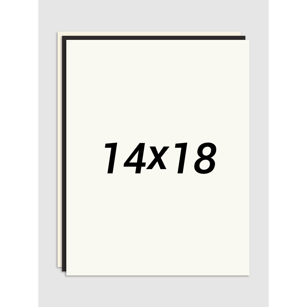 14x18 4-Ply Acid Free Matboard Backing