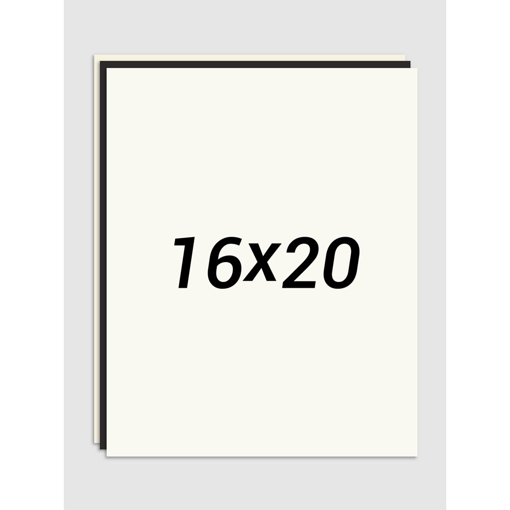 16x20 4-Ply Acid Free Matboard Backing