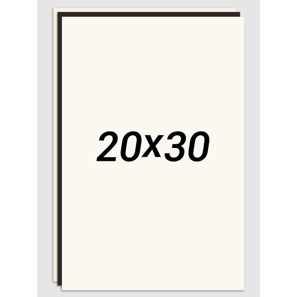 20x30 4-Ply Acid Free Matboard Backing