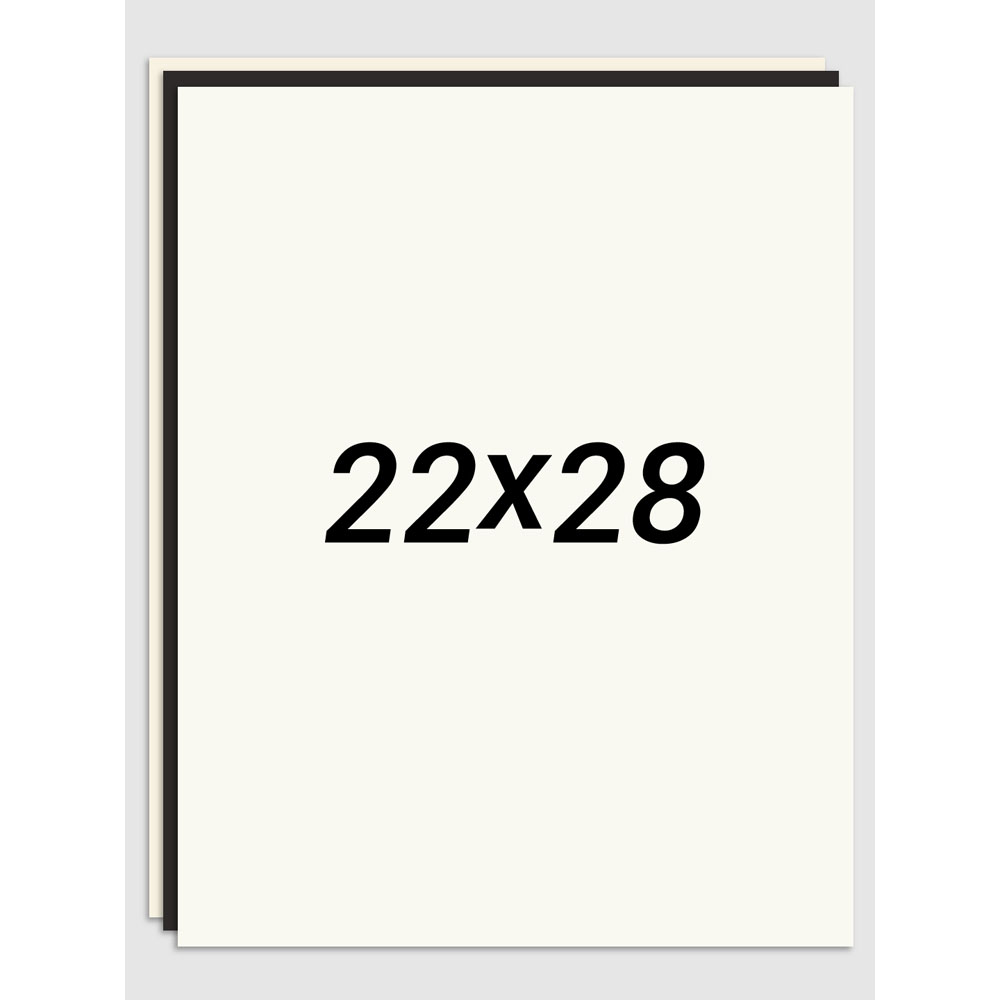 22x28 4-Ply Acid Free Matboard Backing