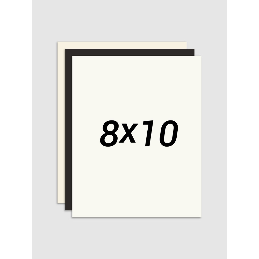 8x10 4-Ply Acid Free Matboard Backing