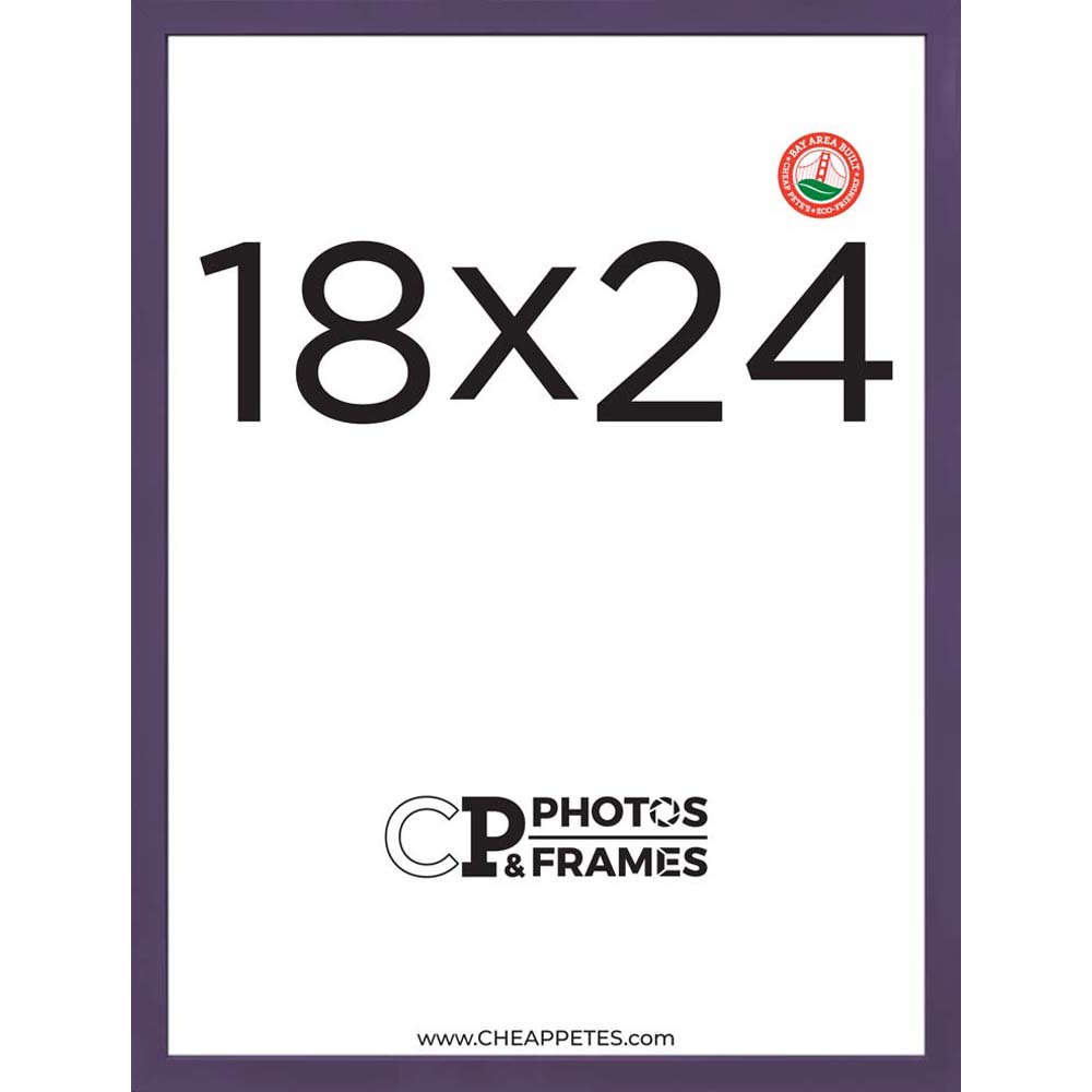 18x24 Painted Ladies Purple